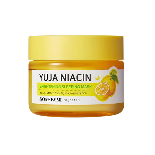 Some By Mi Yuja Niacin 30 Days Brightening Sleeping Mask Yuga Extract 70.5% + Niacinamide 60Gm