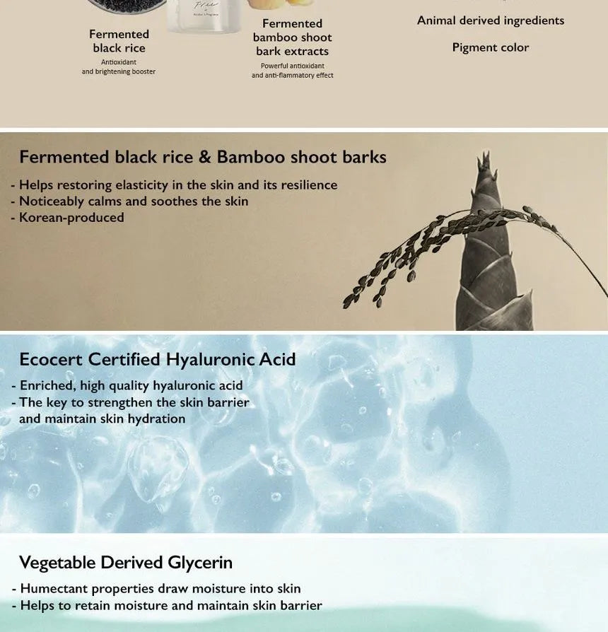 Haruharu Wonder Black Rice Hyaluronic Toner Fragrance Free Jumbo 300Ml