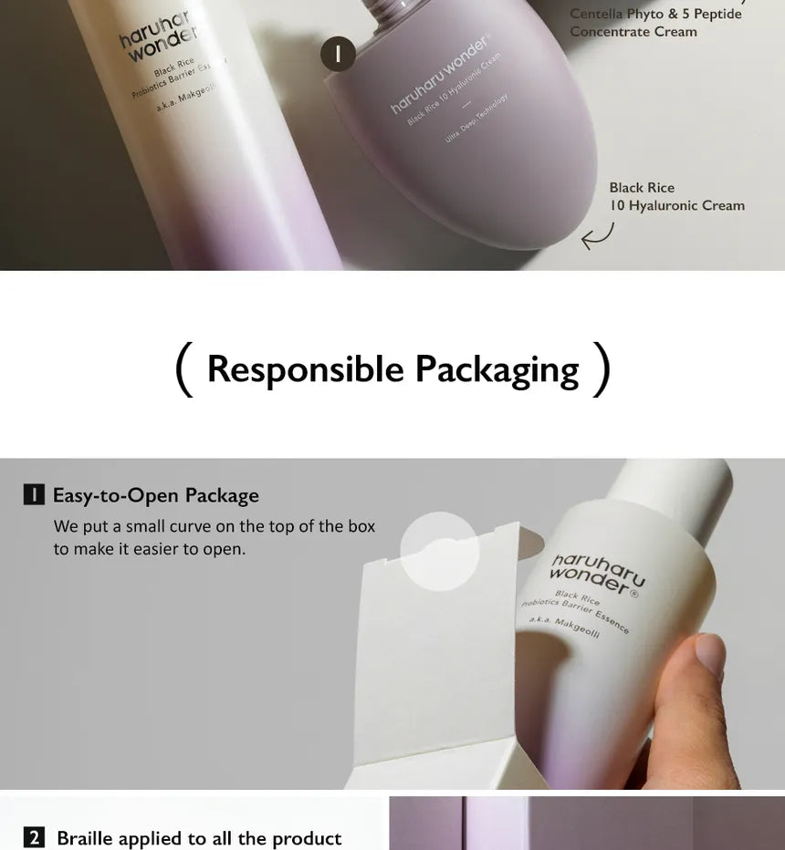 Haruharu Wonder Black Rice Probiotics Barrier Essence 120Ml