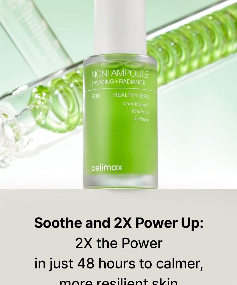 Celimax Noni Ampoule Calming+Radiance For Healthy Skin 30Ml