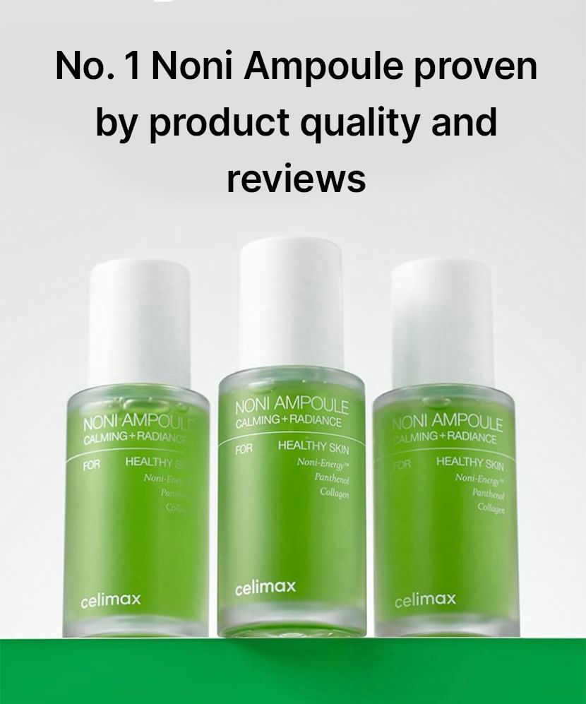 Celimax Noni Ampoule Calming+Radiance For Healthy Skin 30Ml