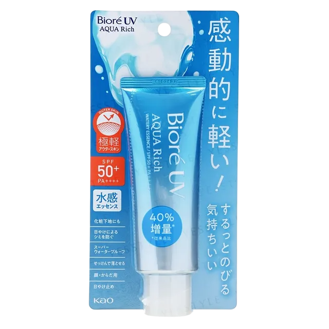 Kao Biore UV Aqua Rich Watery Essence Sunscreen SPF 50+ PA++ 70g